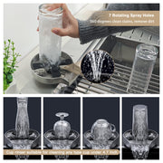 Kichae 33in  Drop In Kitchen Sink Waterfall Stainless Steel Sink Single Bowl 16 Gauge Workstation Sink Topmount Kitchen Sink With Faucet Combo And Cup Washer Kichae USA