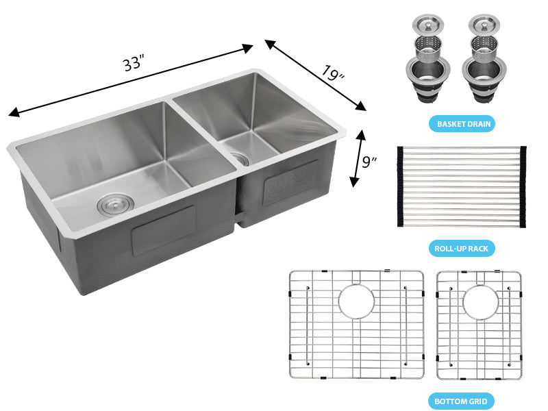 double bowl sink