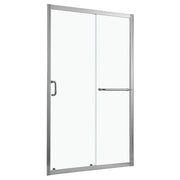 60'' W X 72'' H Semi-Frameless Shower Door and Enclosure Single Sliding Kichae USA