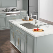 Kichae 32 Inch Undermount Single Bowl Kitchen Sink 16 Gauge T304 Stainless Steel Kichae USA