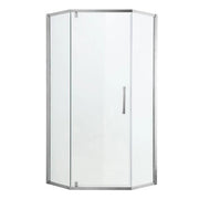 34-1/8'' W X 72'' H Shower Door And Enclosure Semi-Frameless Neo-Angle Hinged Kichae USA