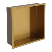 KICHAE 12 x 12 recessed shower niche Brushed Gold main