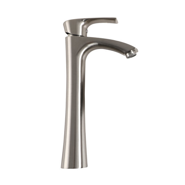 Kichae Single Hole Bathroom Faucet, Single Handle Bathroom Faucet, Bathroom Sink Faucet-Brushed Nickel  from Kichae