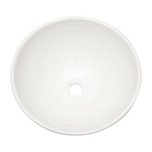 Load image into Gallery viewer, 16&quot;Lx16&quot;Wx6&quot;D Washroom Sink Design Bathroom Sink White Ceramic Circular Bowl Top-Mounted Lordear
