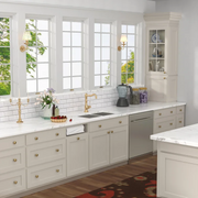 33'' W x 19'' D Undermount Kitchen Sink Double Offset Bowl 18 Gauge Stainless Steel with Sink Grid Kichae USA