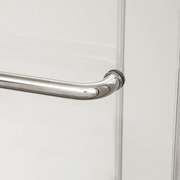 60'' W X 72'' H Semi-Frameless Shower Door and Enclosure Single Sliding Kichae USA