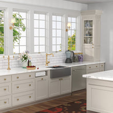 Load image into Gallery viewer, 33&quot; L x 22&quot; W Farmhouse Kitchen &amp; Utility Sink Workstation Apron with Accessories Lordear
